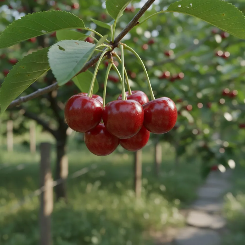 Вишня купить в Нягани саженцы в питомнике растений